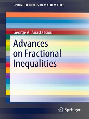 cover image of Advances on Fractional Inequalities